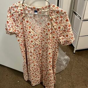 Old Navy Floral Shift dress